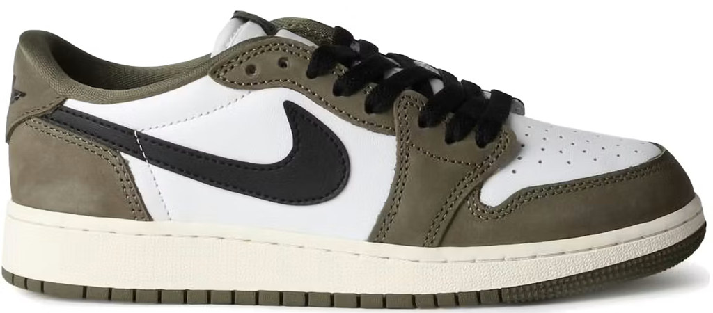 Giày Nike Air Jordan 1 Retro Low OG 'Medium Olive' HQ6999-200