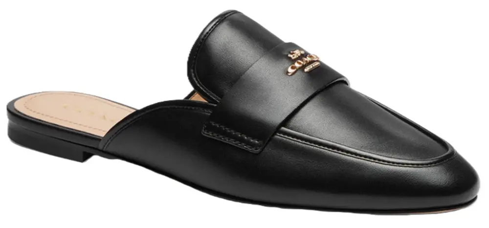 Alternative view of Dép Coach Samie Slide 'Black' CR868-BLK