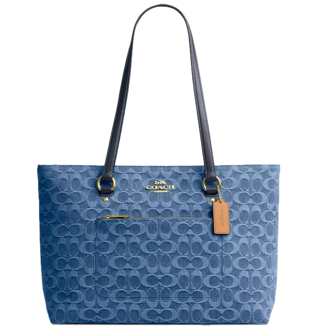 Túi Coach Station Tote Bag 'Blue' CDB88-IMTYV