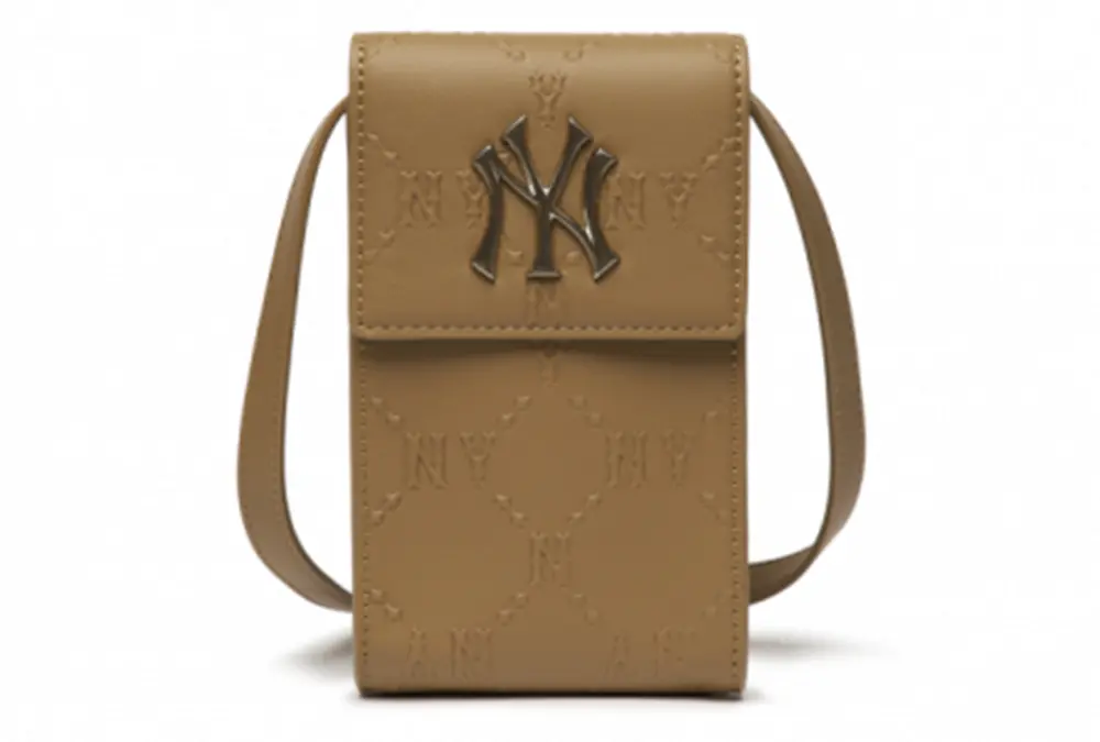 Túi MLB Monogram Diamond Emo Cell Phone Cross Bag NY Yankees 3ACRH041N-50BGD