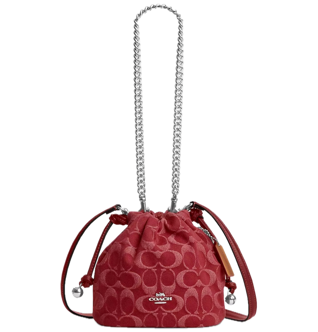 Túi Coach Faye Mini Drawstring Bag 'True Red' CCZ45-SVDN8