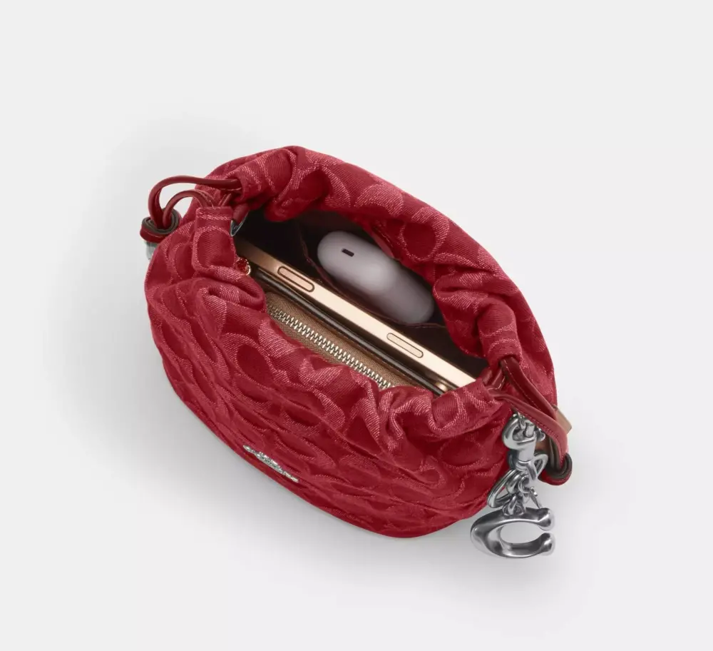 Alternative view of Túi Coach Faye Mini Drawstring Bag 'True Red' CCZ45-SVDN8