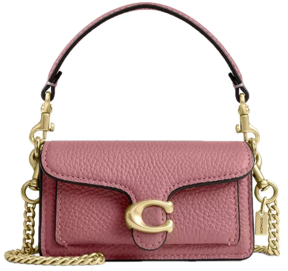 Túi Coach Tabby Bag Charm 'Peony' CCZ00-B4PY
