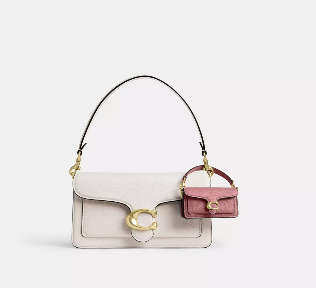 Alternative view of Túi Coach Tabby Bag Charm 'Peony' CCZ00-B4PY