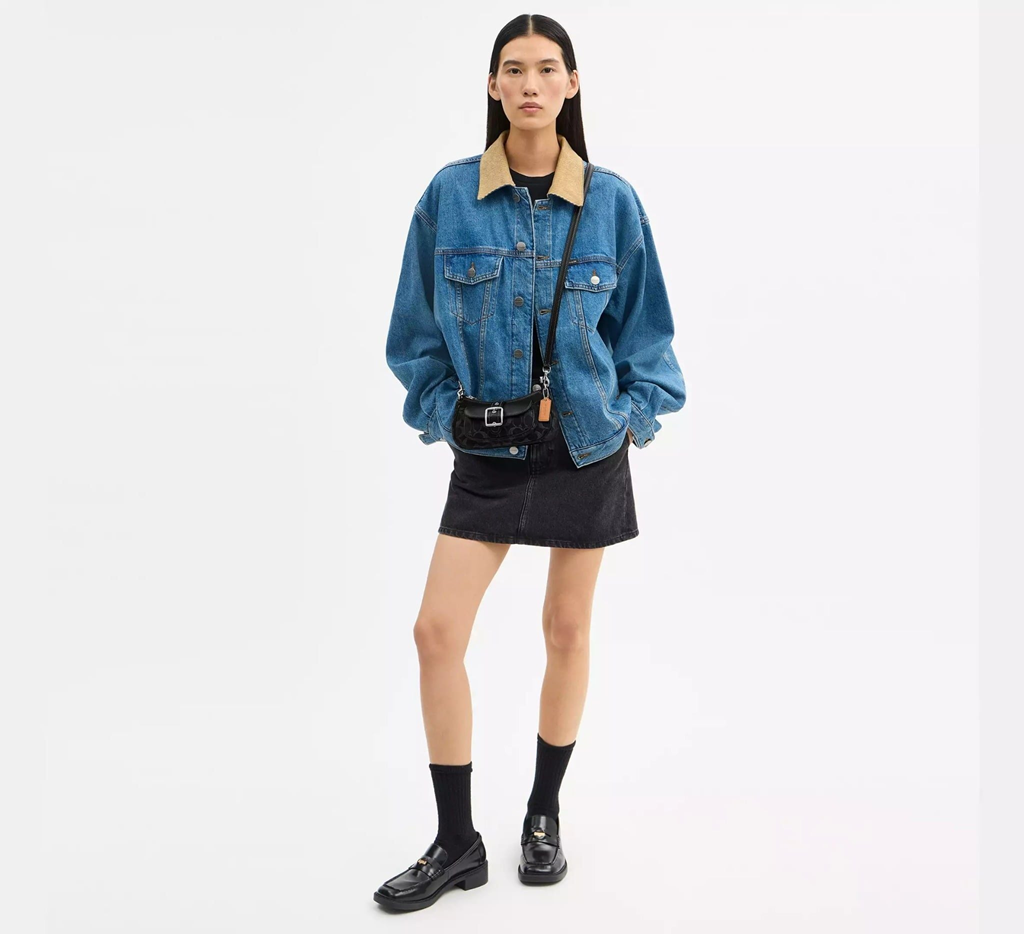 Alternative view of Túi Coach Ashton Mini Shoulder Bag 'Black' CCZ49-SVBK