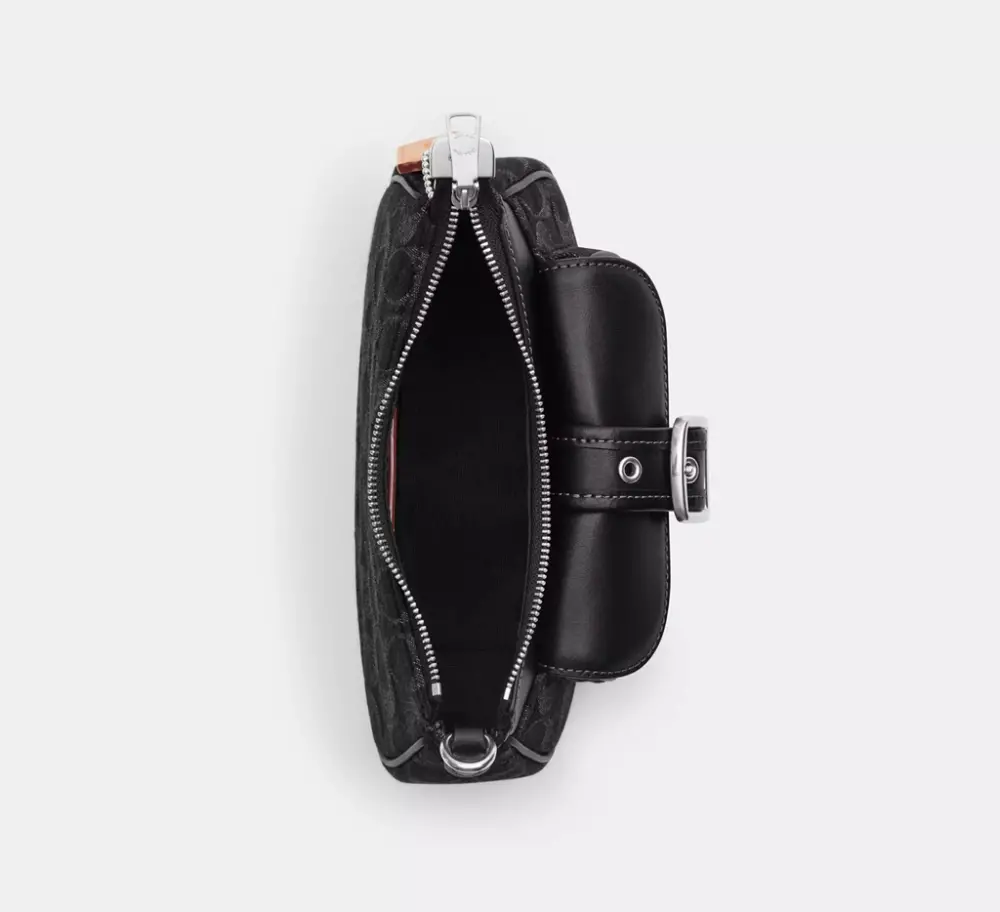 Túi Coach Ashton Mini Shoulder Bag 'Black' CCZ49-SVBK - Ảnh 5