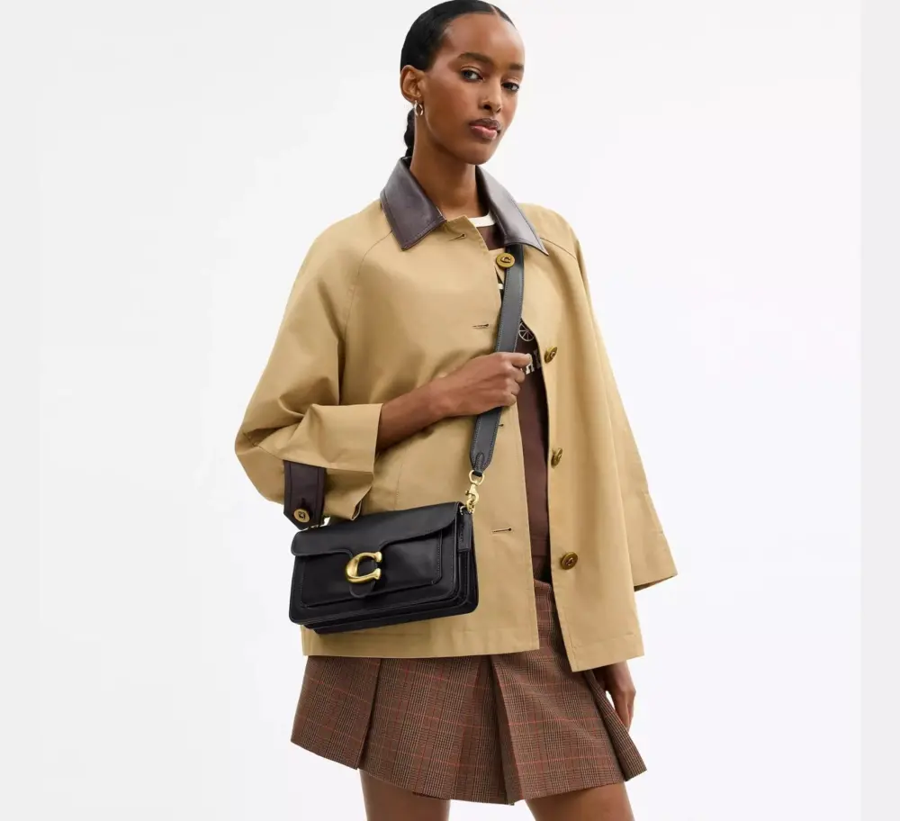 Túi Coach Tabby Shoulder Bag 26 'Black' CCX04-B4BK - Ảnh 5