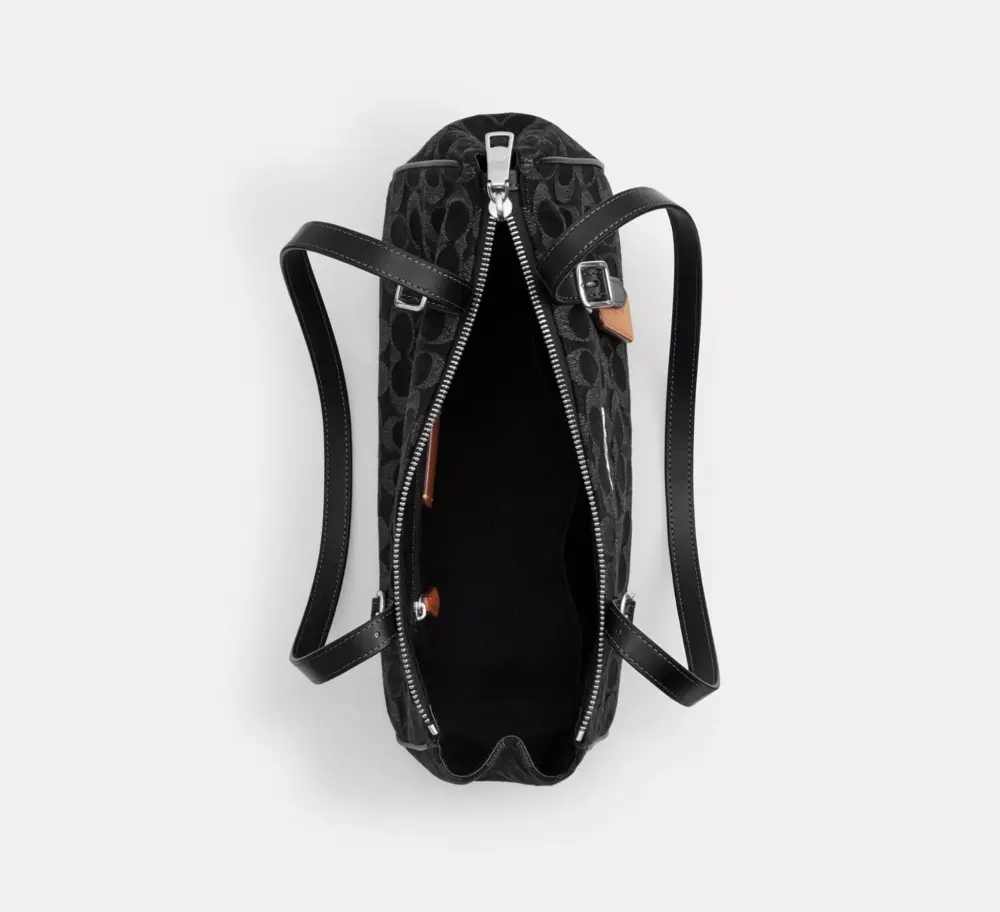 Túi Coach Asher Shoulder Bag 'Black' CDB92-SVBK - Ảnh 3