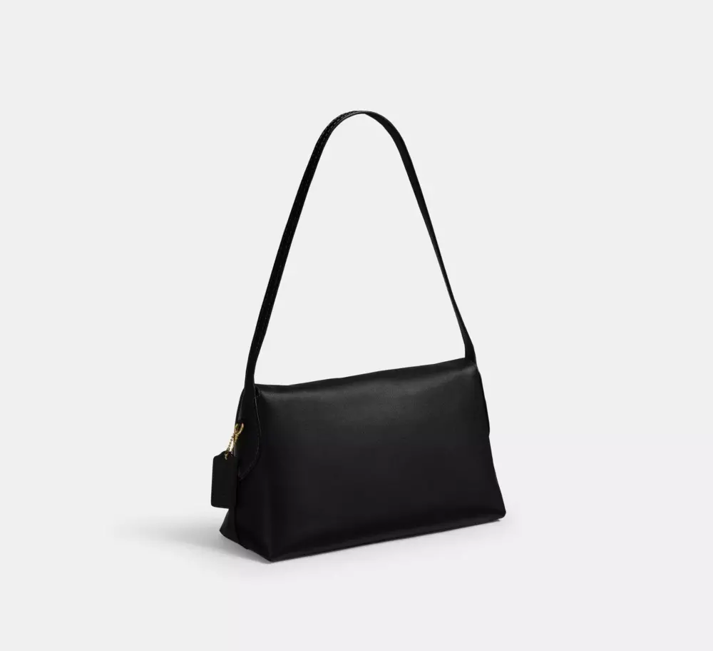 Túi Coach Chelsea Shoulder Bag 30 'Black' CDS58-B4BK - Ảnh 4