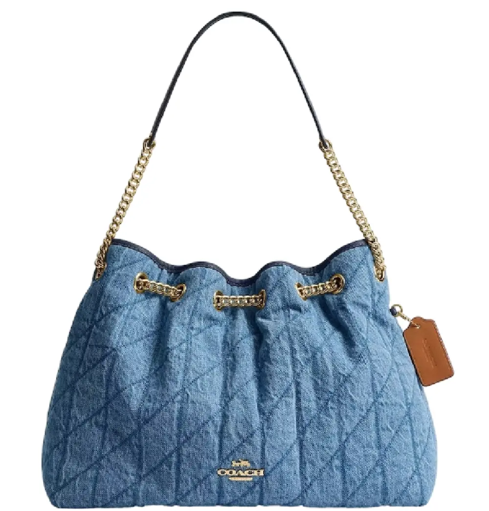 Túi Coach Evelyn Shoulder Bag 'Indigo' CDC02-IMTYV
