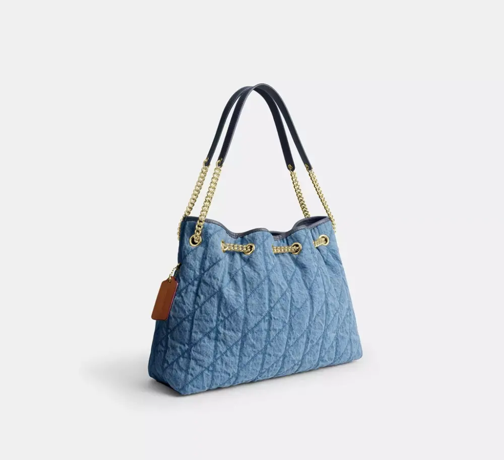 Túi Coach Evelyn Shoulder Bag 'Indigo' CDC02-IMTYV - Ảnh 3