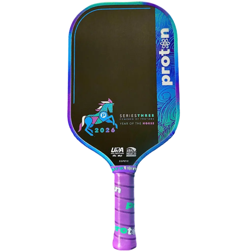 Vợt Pickleball Proton Series 3 Project Peacock 'Year Of Horse' 15mm