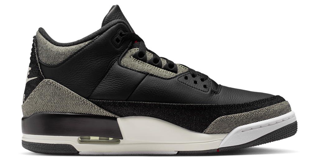 Giày Nike Air Jordan 3 x Levi's®'Black and White' IR0914-400