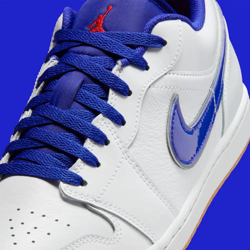 Giày Nike Air Jordan 1 Low Knocks Out 'White' IQ0400-100 - Ảnh 3