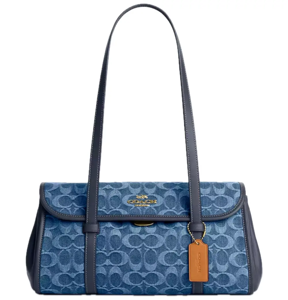 Túi Coach Bridget Flap Shoulder Bag 'Blue' CDE94-IMTYV