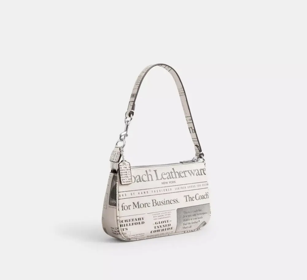 Túi Coach Nolita 19 'Newspaper Print' CDC27-SVCAH - Ảnh 3