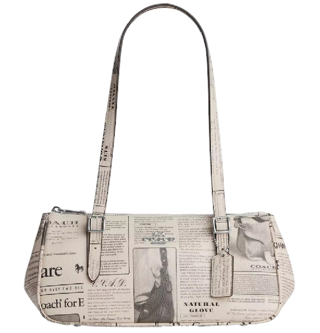 Túi Coach Asher Shoulder Bag 'Newspaper Print' CDC11-SVCAH