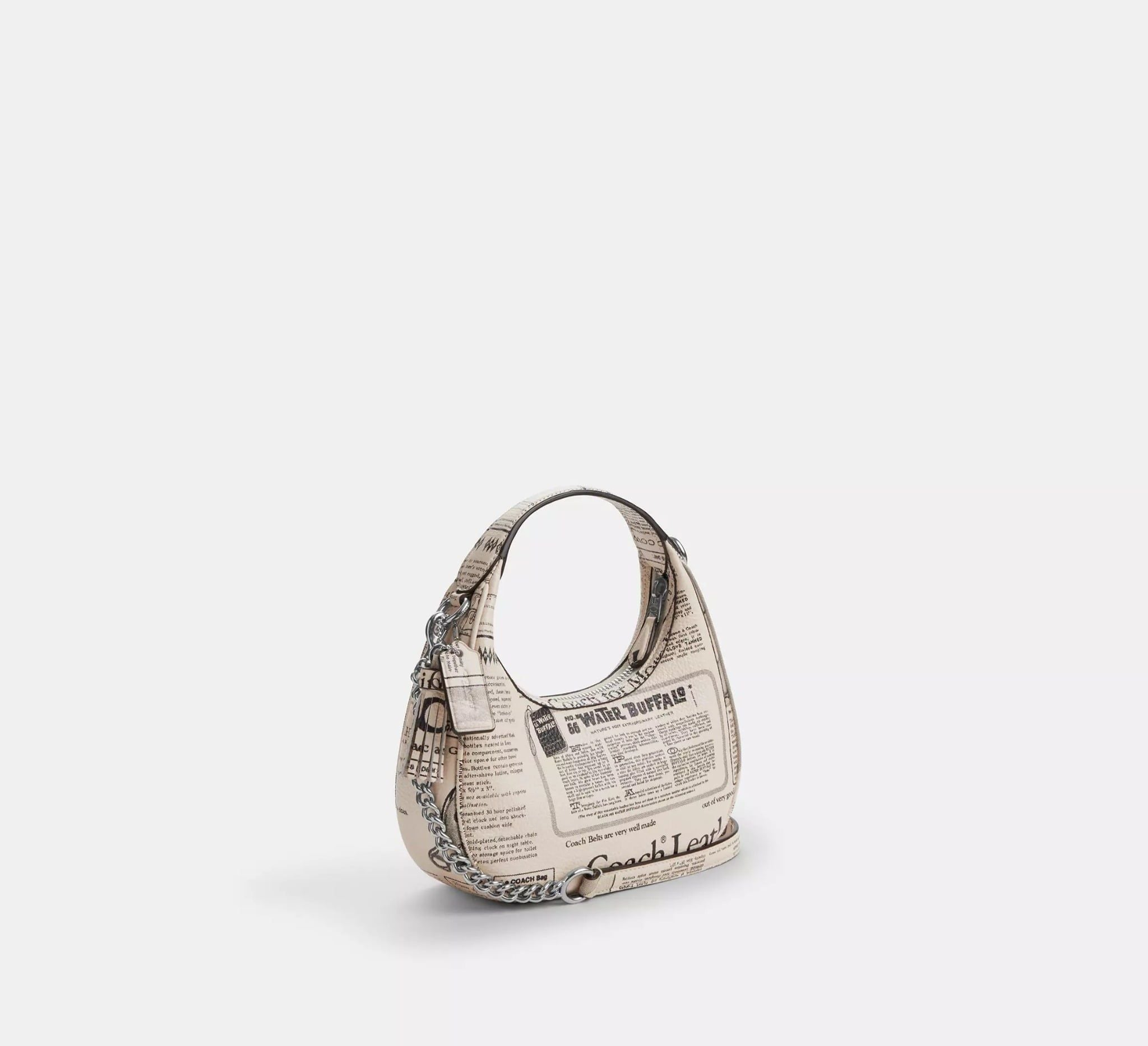 Túi Coach Carmen Mini Crossbody Bag 'Newspaper Print' CDB86-SVCAH - Ảnh 3
