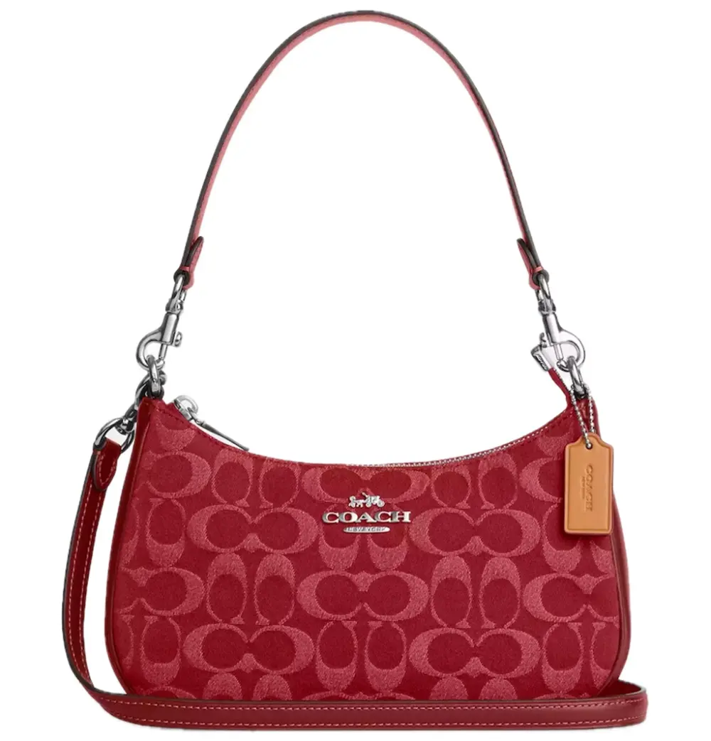 Túi Coach Teri Shoulder Bag 'True Red' CDE43-SVDN8