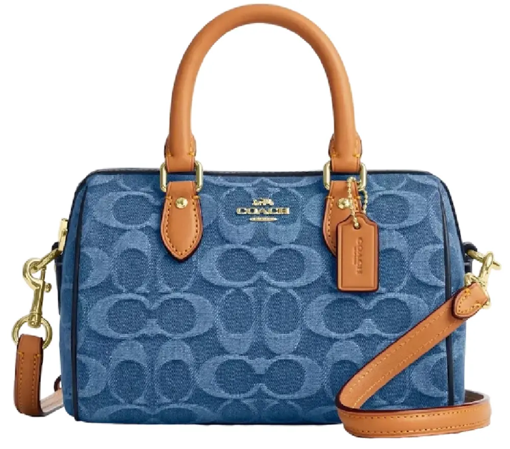 Túi Coach Mini Rowan Crossbody Bag 'Blue' CDQ36-IMTYV