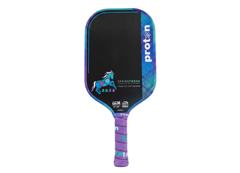 Vợt Pickleball Proton Series 3 Project Peacock 'Year Of Horse' 15mm