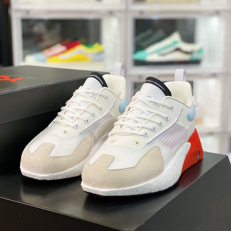 Giày adidas Y-3 Orisan ‘White Red Cyan’ FX1411 - Ảnh 5