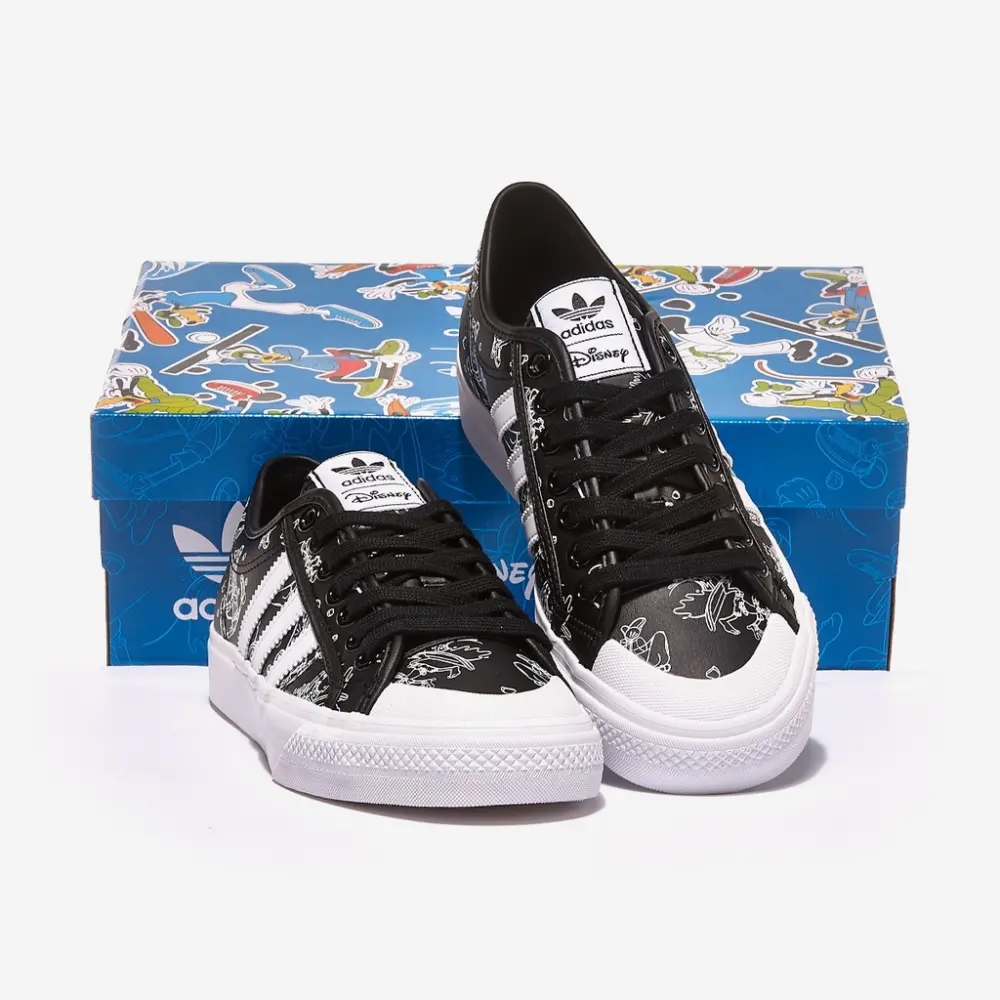 Giày Adidas Disney x Nizza ‘Sport Goofy Pack Black’ FW9590 - Ảnh 5