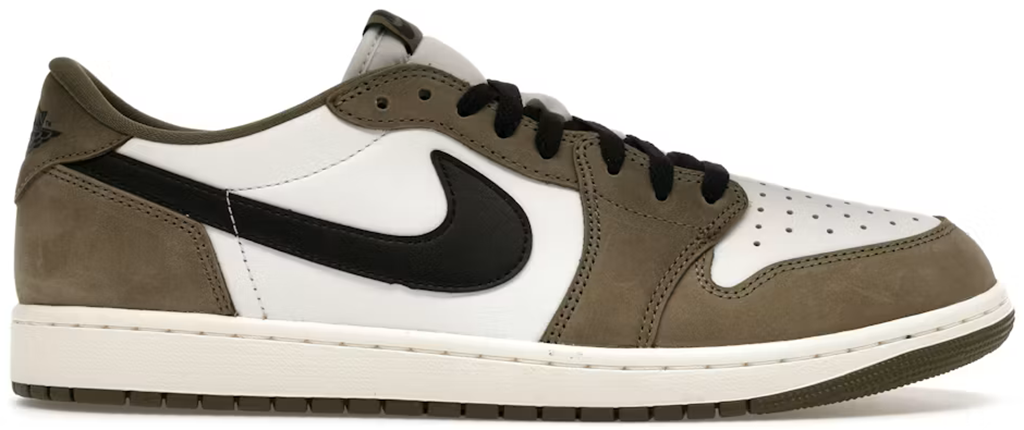 Giày Nike Air Jordan 1 Retro Low OG 'Medium Olive' HQ6998-200