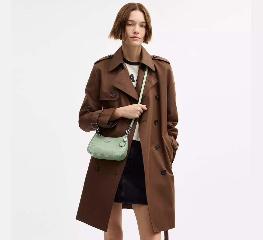 Alternative view of Túi Coach Teri Mini Crossbody Bag 'Mint' CCZ29-SVA5