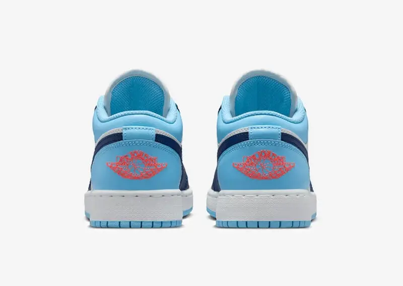 Giày Nike Air Jordan 1 Low ‘Sail Blue Chill’ 553560-149 - Ảnh 6