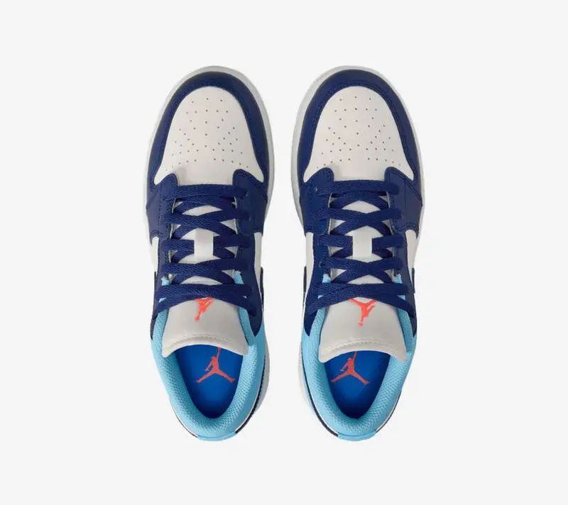 Giày Nike Air Jordan 1 Low ‘Sail Blue Chill’ 553560-149 - Ảnh 7