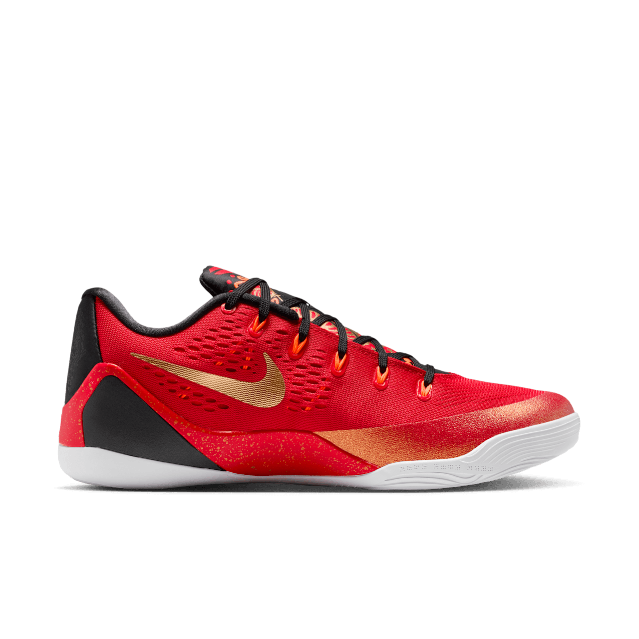 Alternative view of Giày Nike Kobe 9 Low Protro EM 'University Red and Metallic Gold' IH1400-600