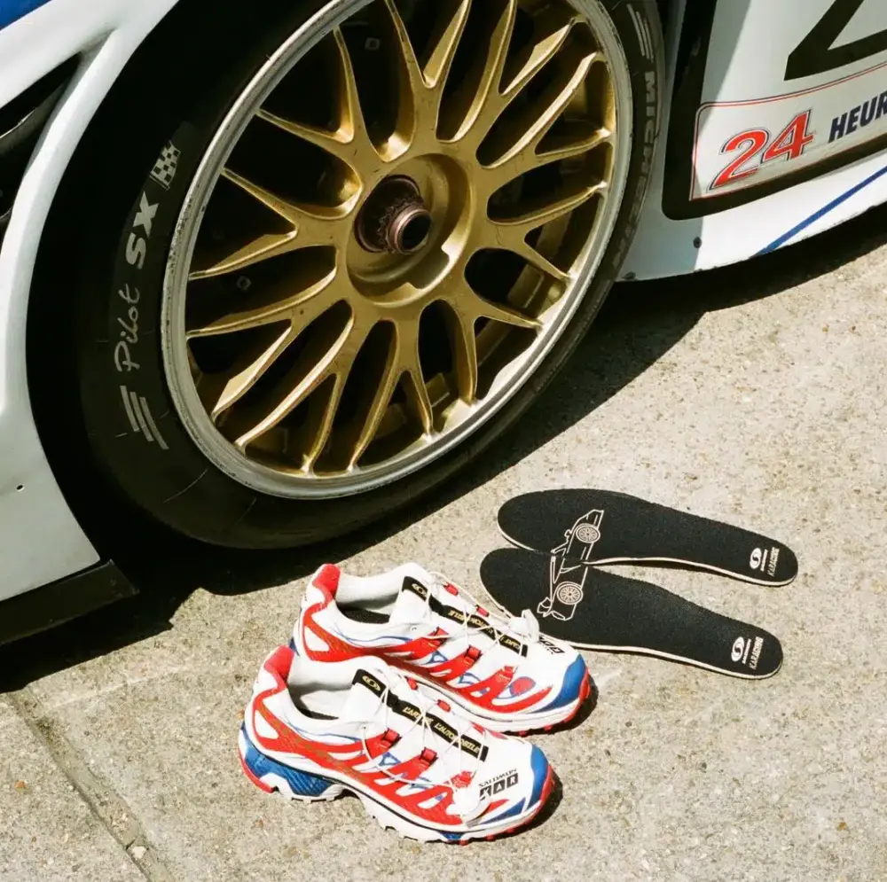 Giày Salomon XT-4 OG x Kar L’Art de L’Automobile ‘Porsche 911 GT1-98’ L47674400 - Ảnh 3