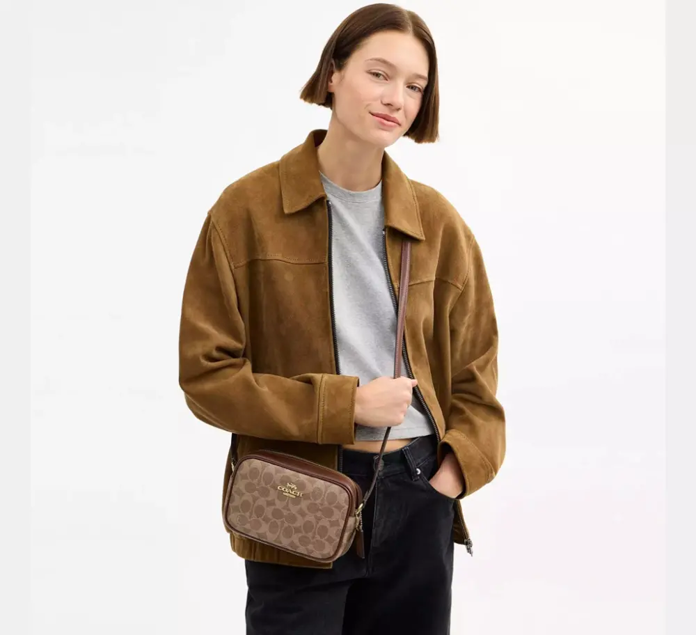 Alternative view of Túi Coach Mini Jamie Camera Bag 'Brown' CY752-IMXHE
