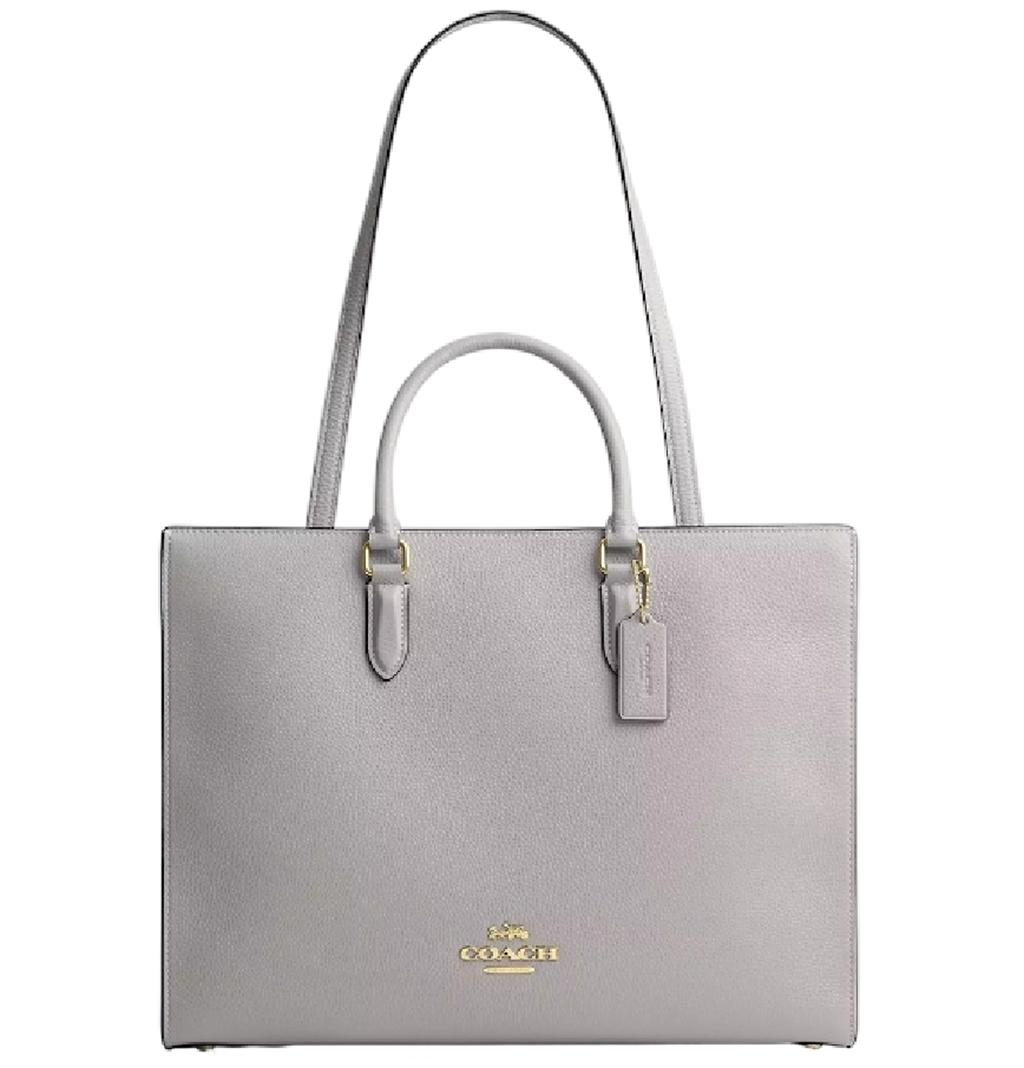 Túi Coach Maggie Tote Bag 'Dove Grey' CY666-IMDOY