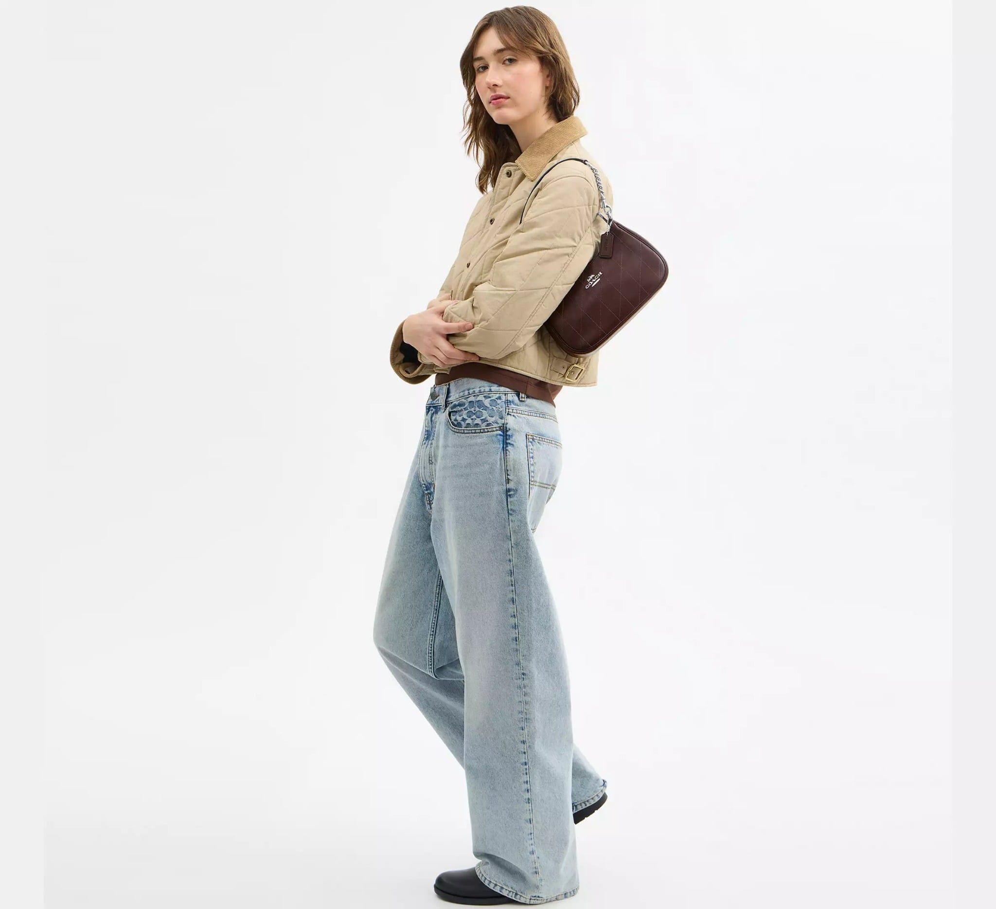 Alternative view of Túi Coach Teri Shoulder Bag 'Maple' CDP32-SVMPL