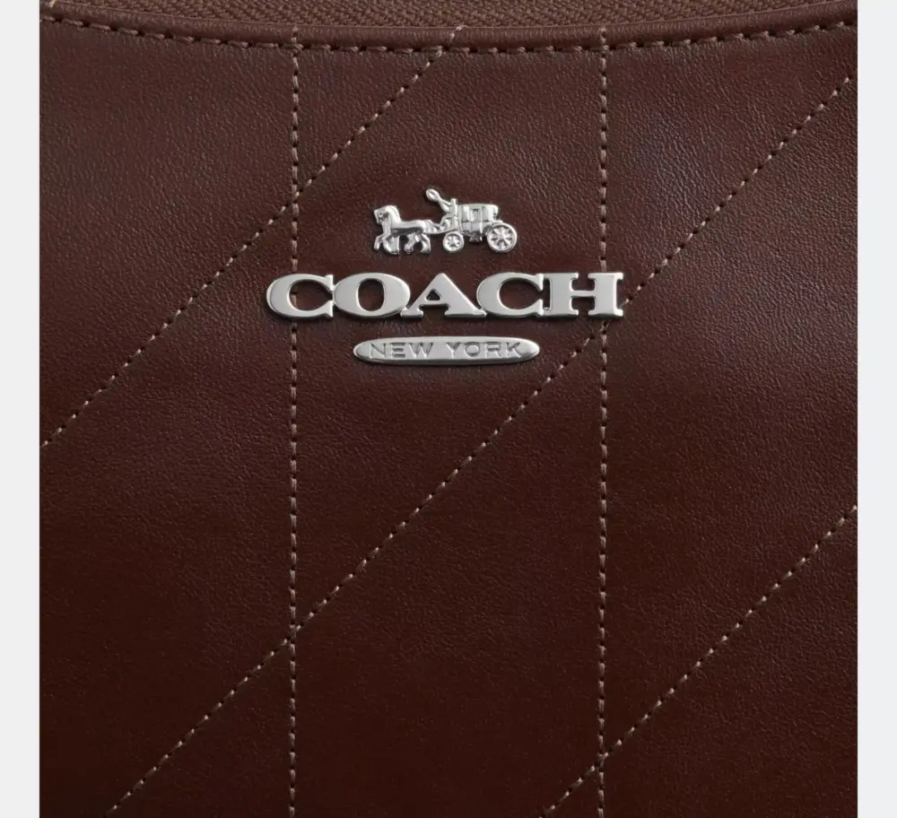 Túi Coach Teri Shoulder Bag 'Maple' CDP32-SVMPL - Ảnh 7