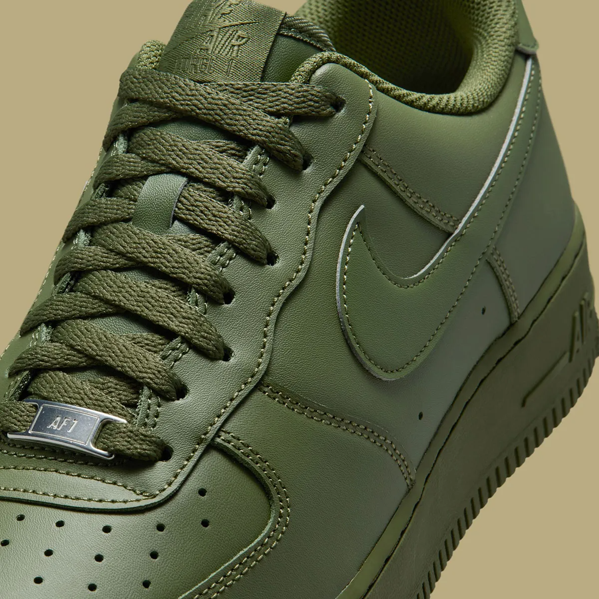 Giày Nike Air Force 1 Low ’07 ‘Army Olive’ IH1698-300 - Ảnh 4