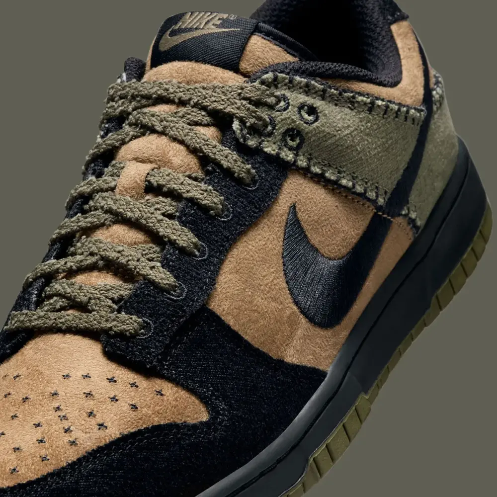 Giày Nike Dunk Low Retro ‘Camo Olive’ HV4452-300 - Ảnh 4