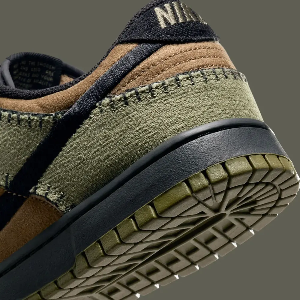 Giày Nike Dunk Low Retro ‘Camo Olive’ HV4452-300 - Ảnh 3