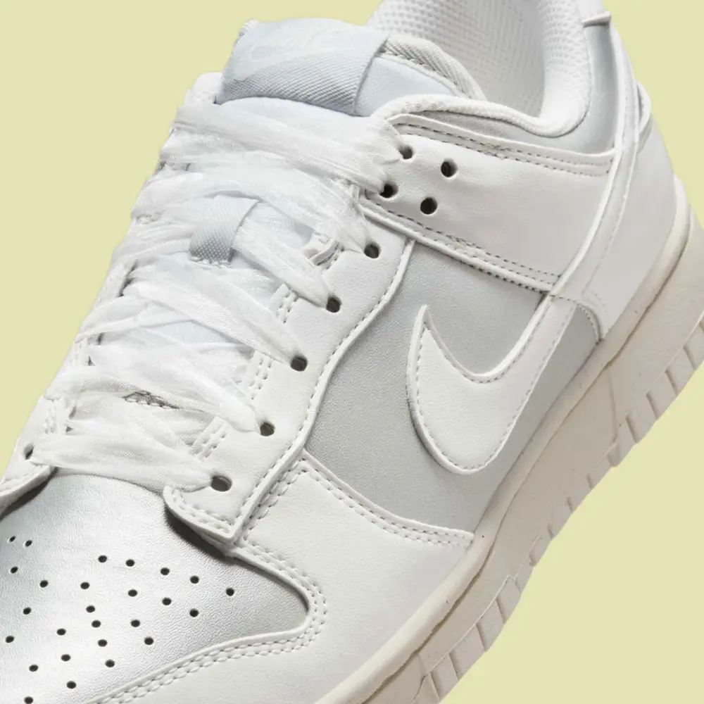 Giày Nike Dunk Low Next Nature ‘Metallic Platinum’ IB7311-001 - Ảnh 5