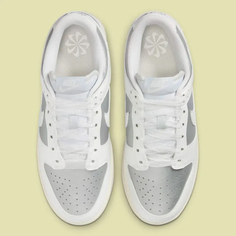 Giày Nike Dunk Low Next Nature ‘Metallic Platinum’ IB7311-001 - Ảnh 6
