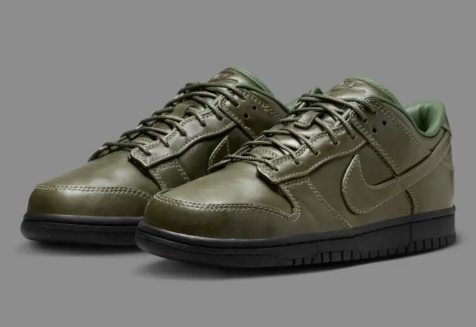 Alternative view of Giày Nike Dunk Low Retro ‘Army Olive Black’ IQ3342-300