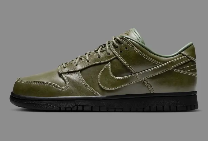 Giày Nike Dunk Low Retro ‘Army Olive Black’ IQ3342-300 - Ảnh 6