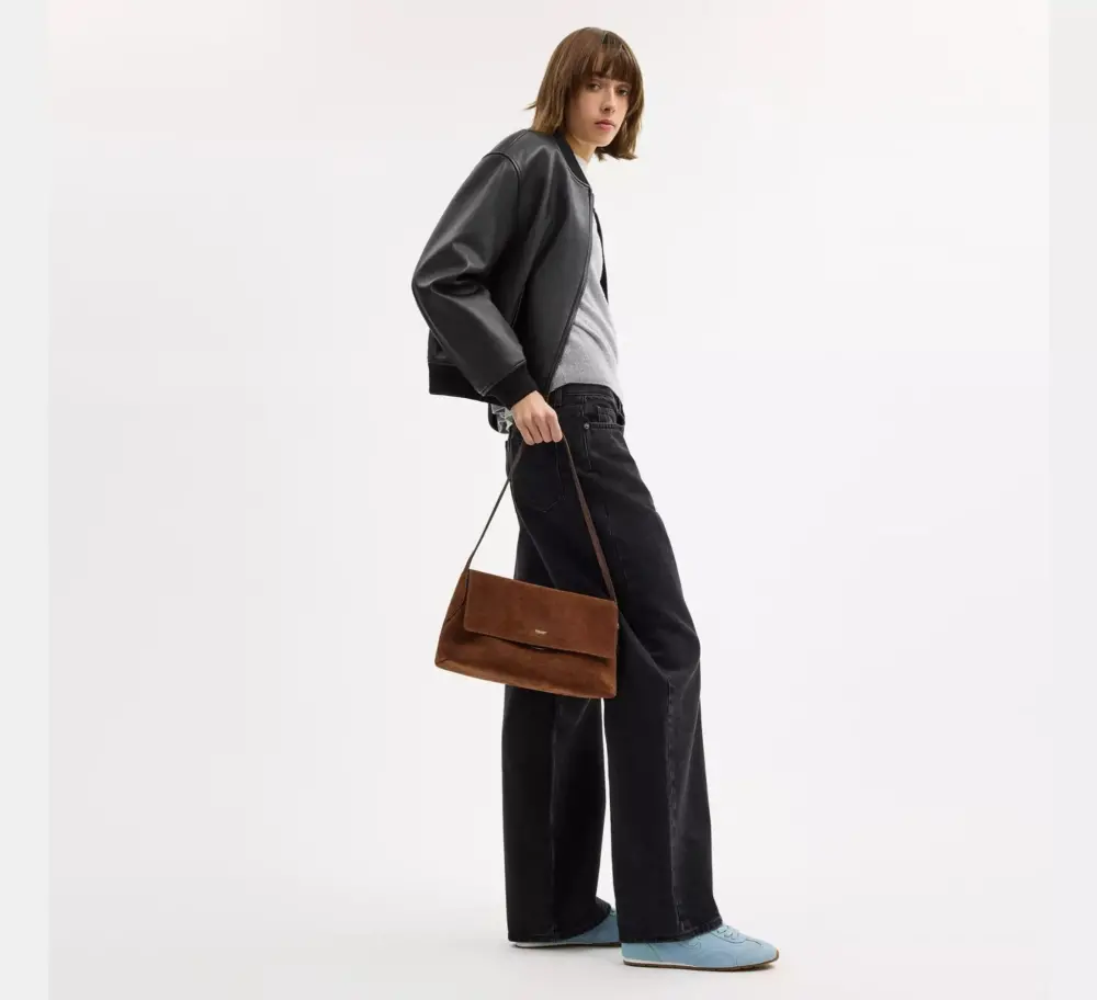 Túi Coach Chelsea Shoulder Bag 30 'Warm Brown' CDS59-B4WBR - Ảnh 3