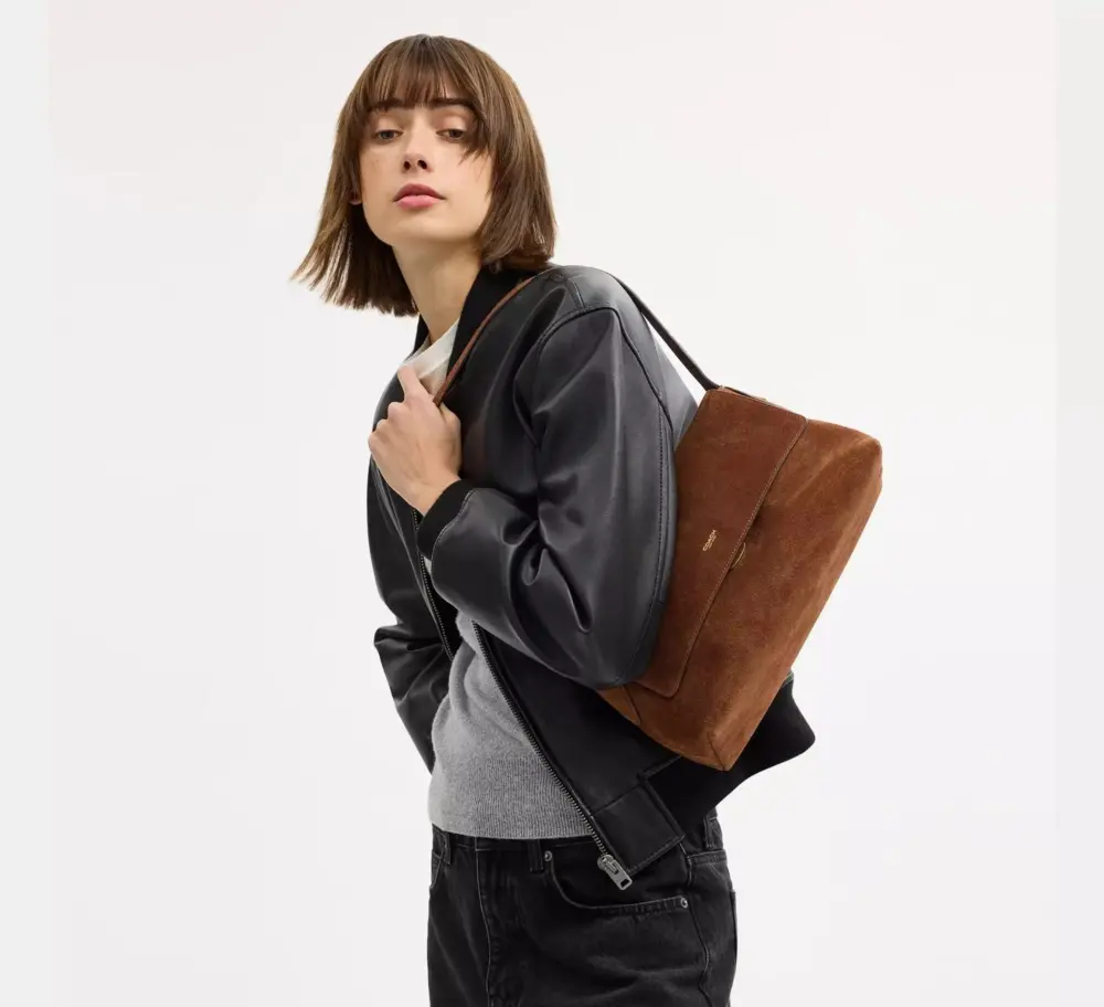 Alternative view of Túi Coach Chelsea Shoulder Bag 30 'Warm Brown' CDS59-B4WBR