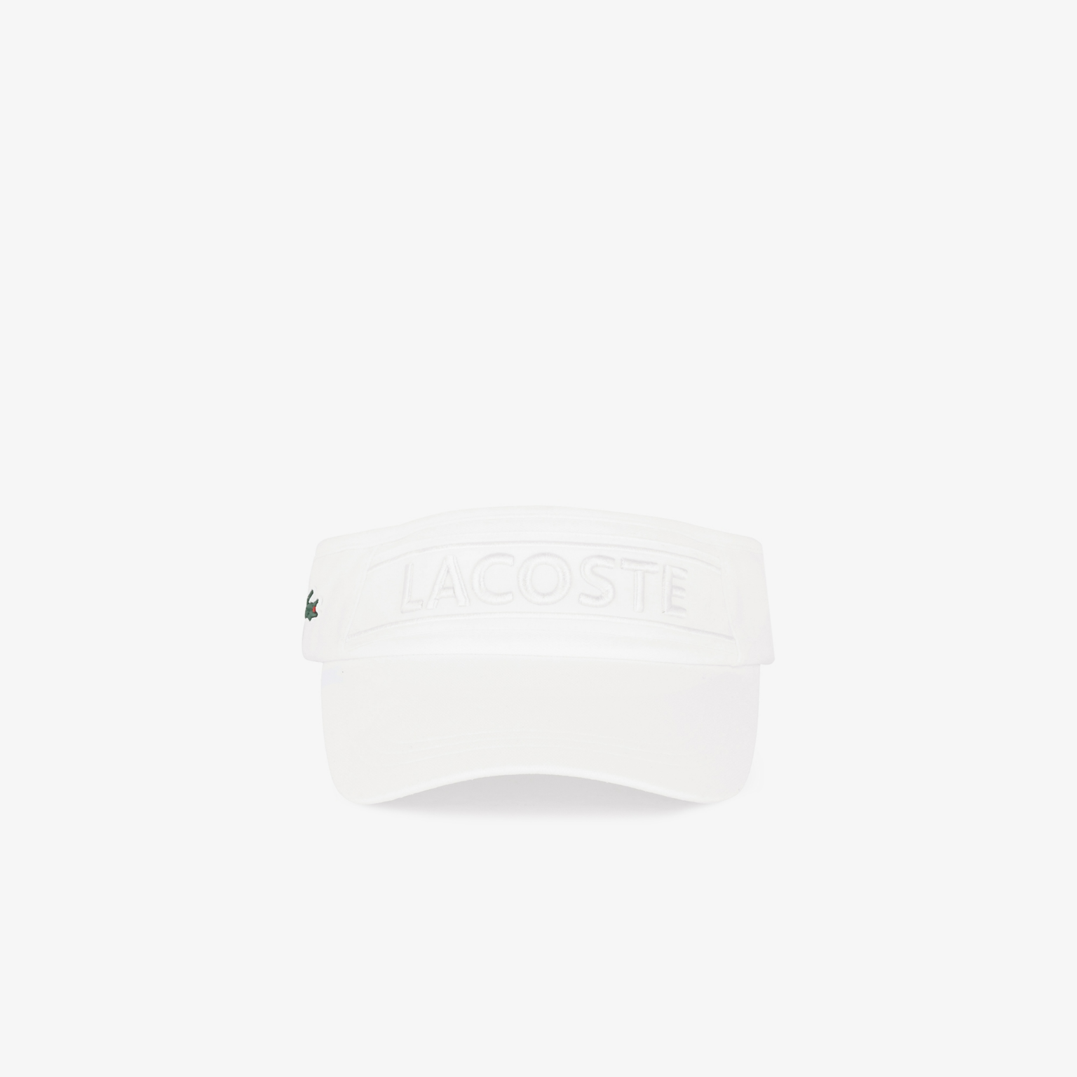 Alternative view of Mũ Lacoste Tape Logo Sun Visor ‘White’ RK232E-53G-70V