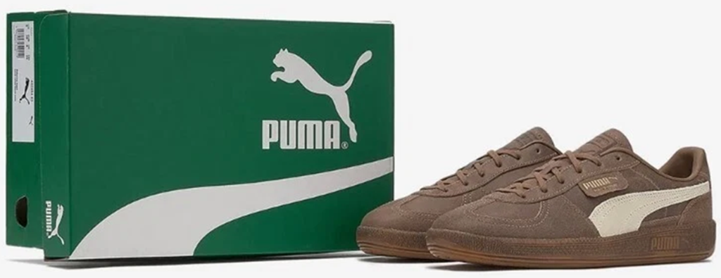 Alternative view of Giày Puma Palermo Aged Vintage ‘Brown Ivory’ 402854-02