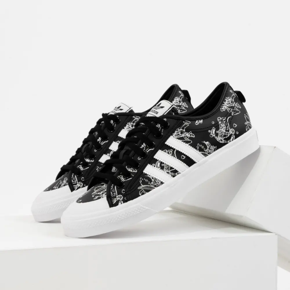 Giày Adidas Disney x Nizza ‘Sport Goofy Pack Black’ FW9590 - Ảnh 4