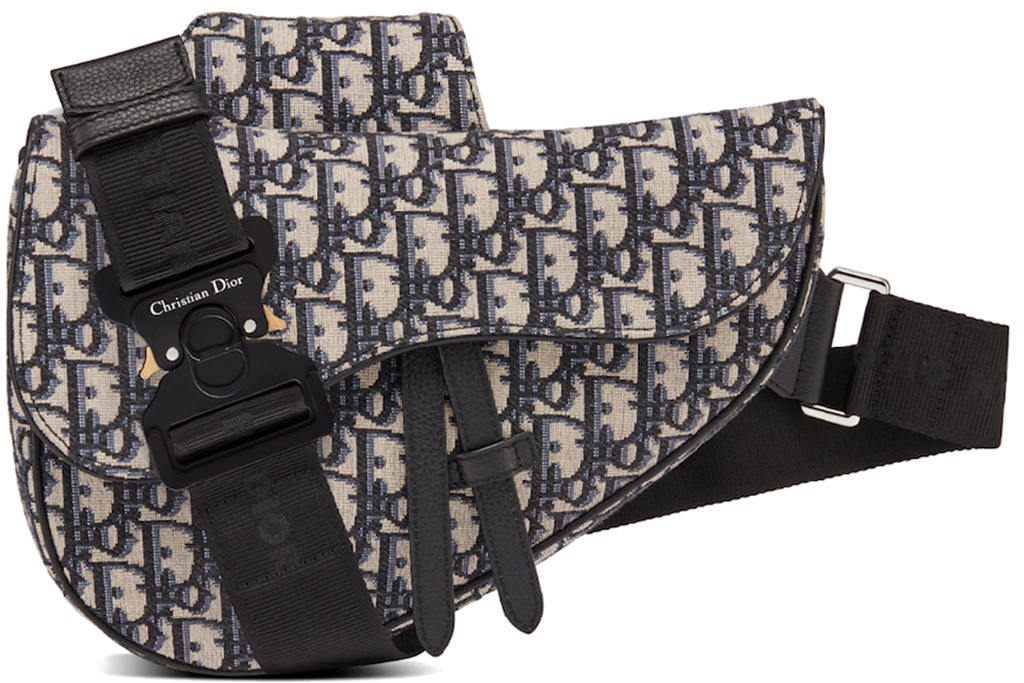 Túi Dior Saddle Dior Oblique Jacquard 'Beige Black' 1ADPO093YKY-H28E